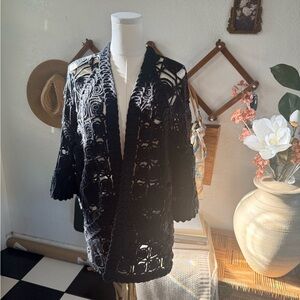 Kerisma Black Knit Cardigan